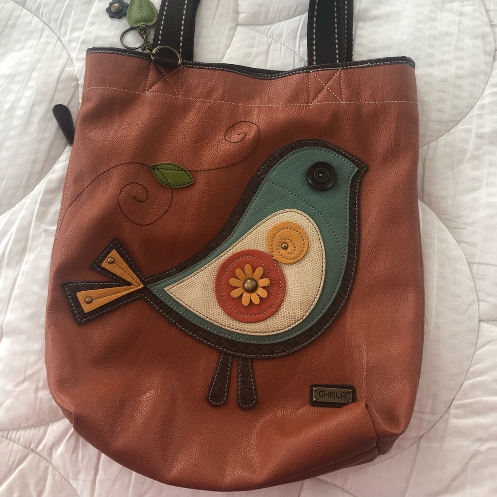 Chala bag with bird